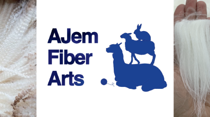 AJem Fiber Arts Logo
